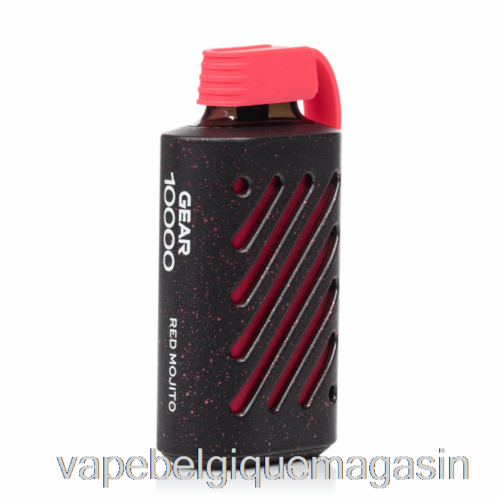 Vape Juice Vozol Gear 10000 Mojito Rouge Jetable